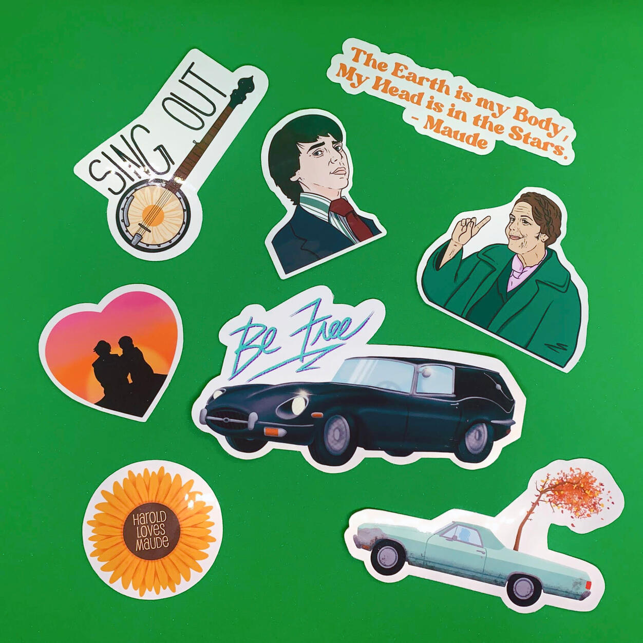 Harold & Maude Stickers