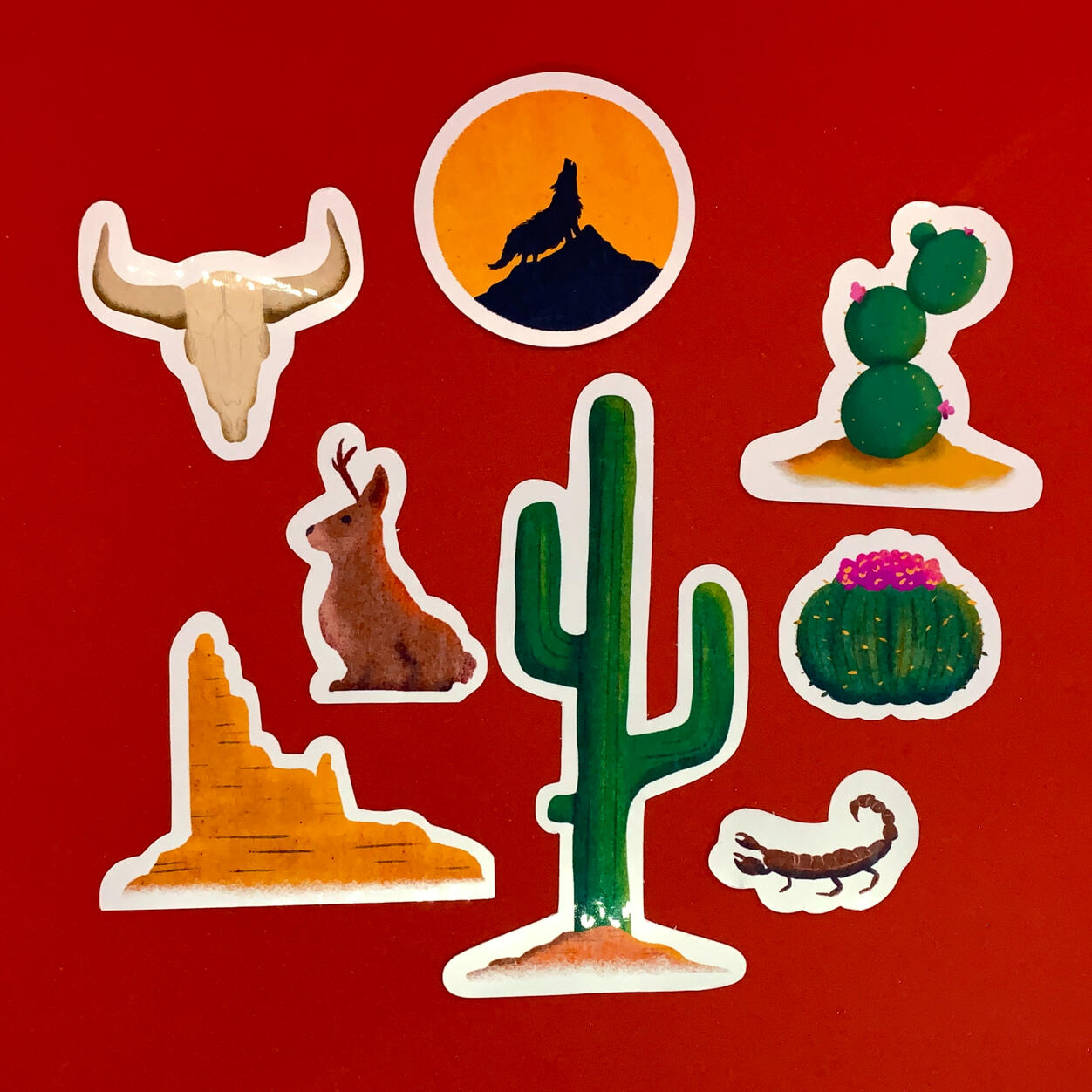 Desert Stickers